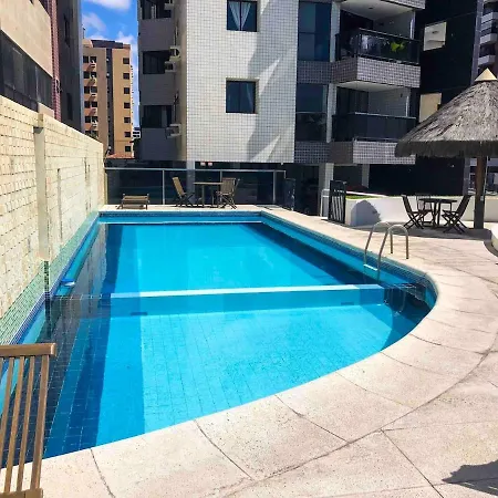 Nautillus 109 - N-09: Ape Com Varanda E Piscina Na Jatiuca Maceio  Exterior photo